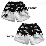 Anime Men's Gym Shorts 3D Printed Shorts Quick Dry Mesh Casual Board Shorts for Summer to Jogging Fitness Basketball