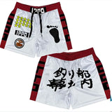 Anime Men's Gym Shorts 3D Printed Shorts Quick Dry Mesh Casual Board Shorts for Summer to Jogging Fitness Basketball