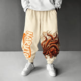 Naruto Anime Men's Pants Jogger Streetwear Cartoon Print Sweatpants Cotton Streetwear Casual Hip Hop Trousers Autumn Fashion New