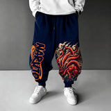 Naruto Anime Men's Pants Jogger Streetwear Cartoon Print Sweatpants Cotton Streetwear Casual Hip Hop Trousers Autumn Fashion New