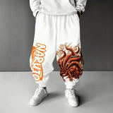 Naruto Anime Men's Pants Jogger Streetwear Cartoon Print Sweatpants Cotton Streetwear Casual Hip Hop Trousers Autumn Fashion New