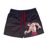 Anime Hajime no Ippo Shorts Summer Gyms Quick Drying Sport IPPO Shorts Fitness Exercise Beach Breathable Jogger Casual Shorts